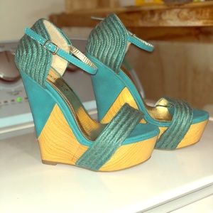 Turquoise Wedges